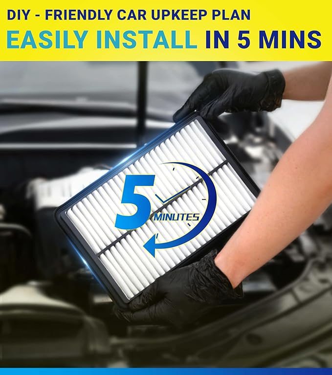 Cabin and Engine Air Filter Set for Palisade (2020 2021 2022 2023 2024 2025), Replace 97133S8000, WP10080, 28113A9100, CA11943