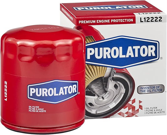 Purolator L12222 Premium Engine Protection Spin On Oil Filter Compatible With Ram 1500, Chevrolet Silverado 1500, Silverado 2500 HD, Jeep Compass, Cherokee, Patriot and GMC Sierra 1500