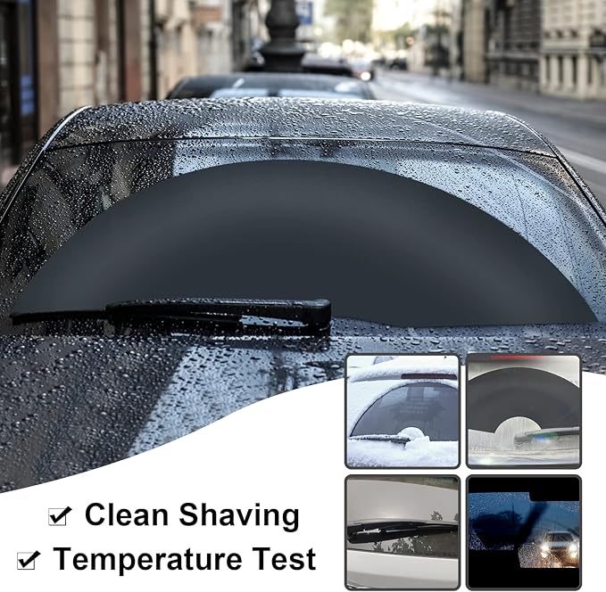 Rear Windshield Wiper Arm Blade Replacement for MAZDA CX5 CX-5 2010-2015 ，HOOJUKE All Season Natural Rubber Back Windshield Wiper Blades OE: EKMZCX5RW