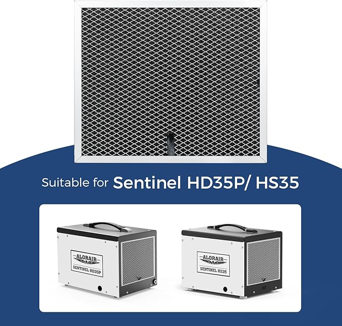 ALORAIR MERV-1 Filter for Sentinel HD35P, Sentinel HS35, Crawlspace Dehumidifiers,1 Pack