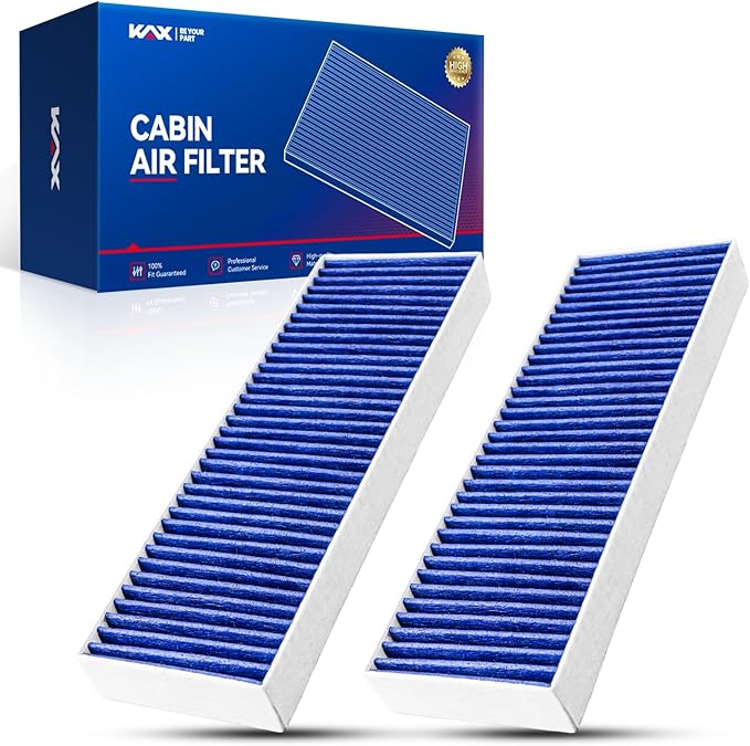 KAX Premium Cabin Air Filter with Dual Active Carbon, CF8603A Replacement for Honda Accord 1998-2002, Acura TL 1999-2003, CL 2001-2003, Strong Adsorption Passenger Compartment Air Filter