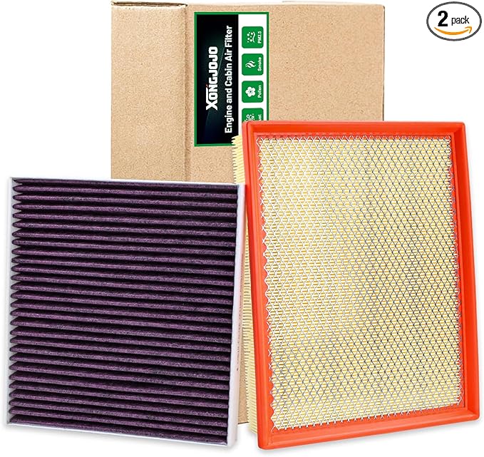Engine Cabin Air Filter for Silverado 1500 Sierra 1500 2014-2018,Suburban Tahoe Yukon 2015-2020 Replace CA8755A CF11809