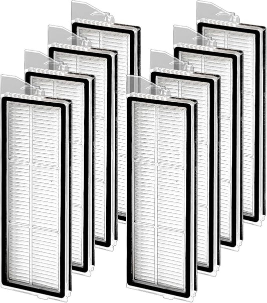 (8 Pack) S8 Max Ultra Replacement HEPA Filters Compatible With Roborock S8 MaxV Ultra/ S8 Max Ultra Robot Vacuum Cleaner, Replacement Parts Filters, Filter Accessories Kit 8 Pieces