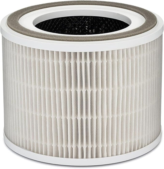Crane Genuine Air Purifier Replacement Filter For Model EE-5075, HS-1964, HEPA Air Filter Replacement, Pack Of 1, 3-Stage Filtration For Better Indoor Air Quality