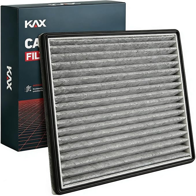 KAX Cabin Air Filter with Activated Carbon, CF10139 Replacement for Scion TC 2.4L 2005-2010, XA 1.5L 2004-2006, XB 1.5L 2004-2006, Toyota Echo 1.5L 2000-2005, RAV4 2.4L 2001-2005, Cabin Filter
