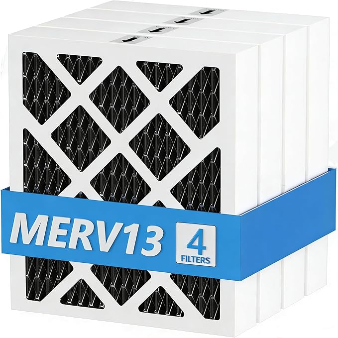 4 Pack Upgrade PN07126 MERV 13 Dehumidifier Carbon Filter Compatible with Sanidry Sedona Dehumidifier PN07126 Replacement Filter