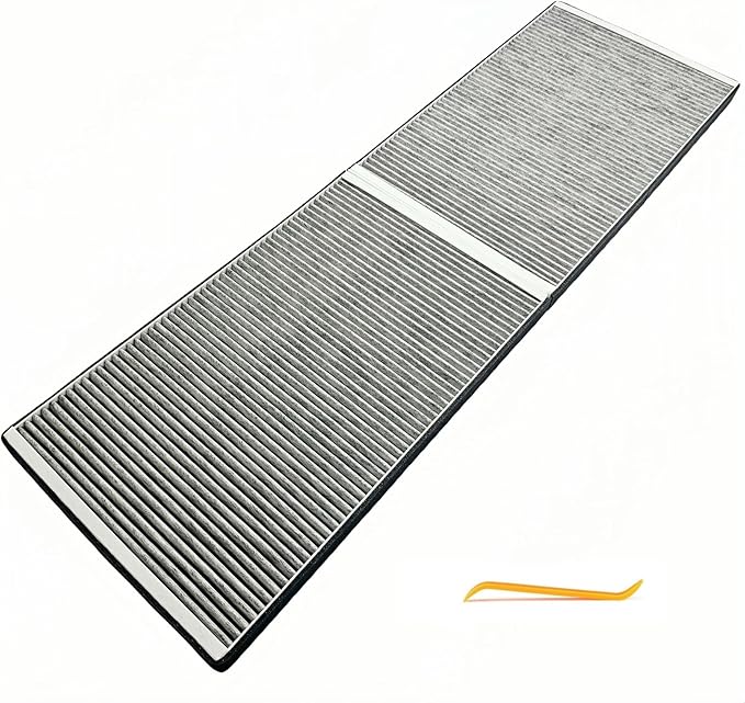 HEPA Air Filter Replacement for Tesla Model X 2015-2020,Intake filter,Foldable Upgrade Activated Carbon Replacement Low Wind Resistance