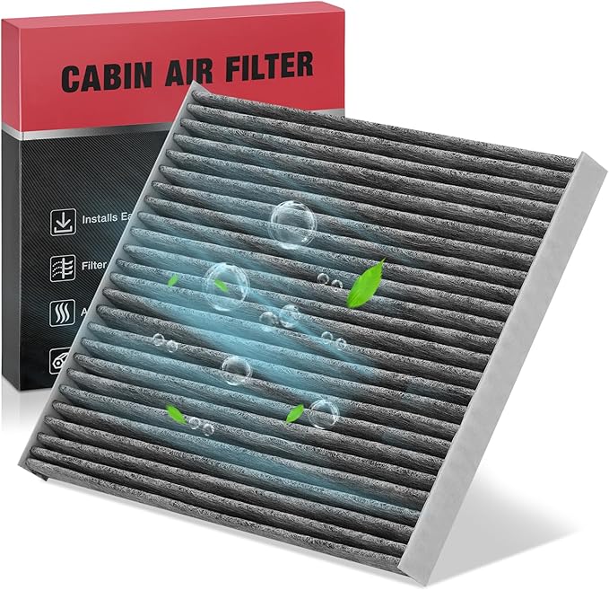BDFHYK Cabin Air Filter with Activated Carbon Compatible with Hyundai Ioniq 2017-2022, Compatible with Kia Niro 2017-2022, Replace# PC99273, 97133G2000