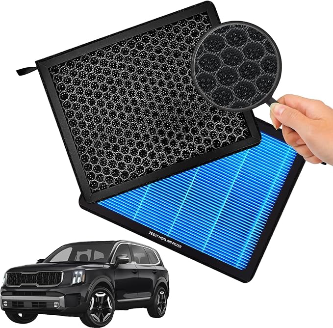 Cabin Air Filter, for Genesis G70, G80, G90, GV70, GV80, Hyundai Equus, Genesis, Kia K900, Stinger, Telluride (CF10735)