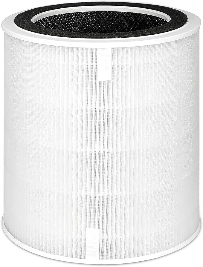LV-H135 True Replacement Filter, Compatible with LEVOIT LV-H135 Air Purifier, 3-in-1 H13 Grade True Filtration, LV-H135-RF, 1-Pack
