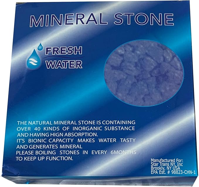 Alkaline Mineral Stone Case Replacement for Water Filter Systems WELL-MATCHED with MS-1, TWS-01 and AQ-107 Filters