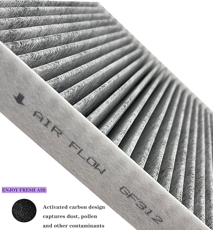 GF312 Cabin Air Filter for Nissan Versa 2020-2024, Kicks 2018-2024, Replacement for 27891-5RB0A, 27891-5RB0B, 27891-5RB0C