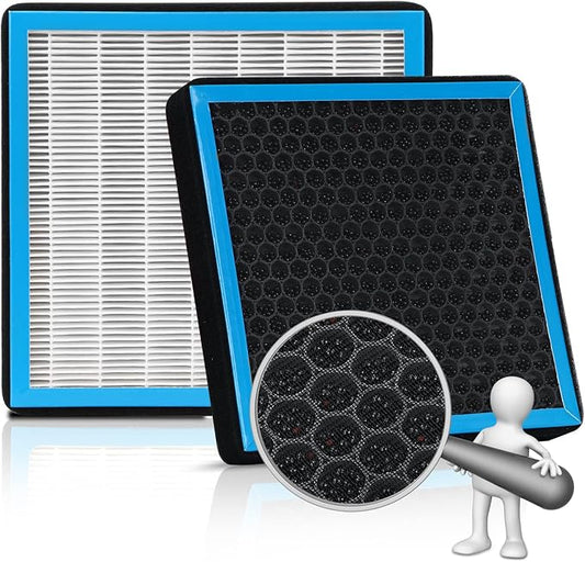 CF10134 Cabin Air Filter HEPA Air Conditioner with Activated Carbon Replacement Cabin Air Filter Accessories Compatible with ACURA CSX 2007-2011，HONDA ACCORD 2003-2022，HONDA CIVIC 2006-2015