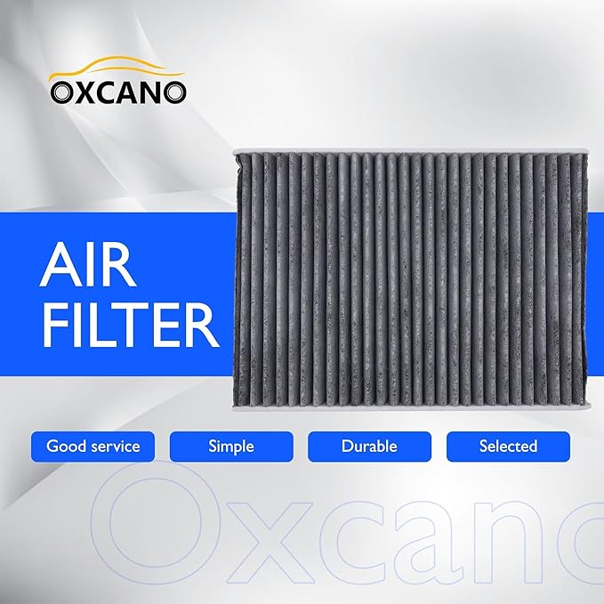 CAF2131 Cabin Air Filter with Activated Carbon Compatible with Chrysler 300 2011 2012 2013 2014 2015 2016 2017 2018 2019 2020, Dodge Challenger 2011-2021, Charger 2011 2012 2013 2014 2015-2021