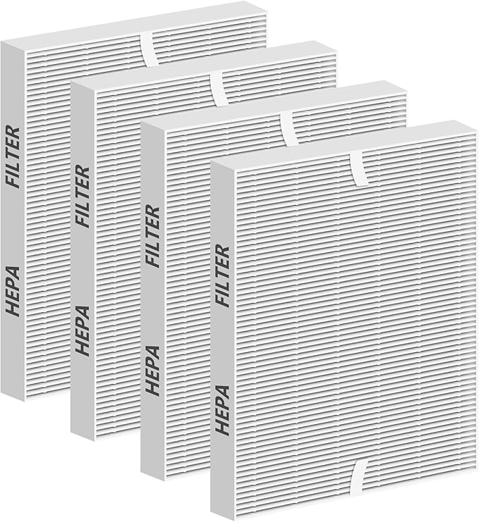 Improvedhand AP-1512HH Replacement Filter for Coway Airmega Purifier AP-1512HH-FP AP-1518R AP-1519P, 4 Pack True Great High-Efficiency Materials Main Filter, Replace Part # 3304899