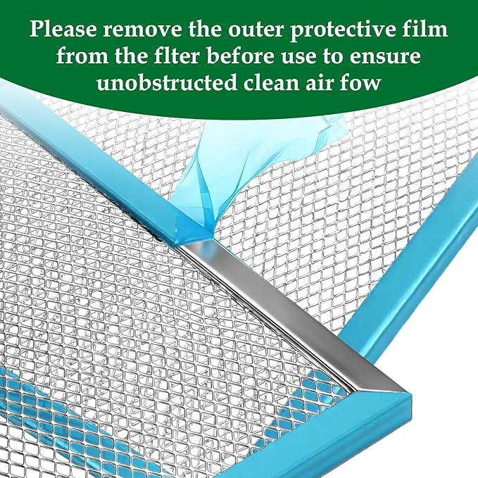 Stove Hood Vent Filter 11-1/4" x 11-3/4" BPQTAF S99010316 Compatible with Broan Range Hood Filter Replacement - 2 Pack