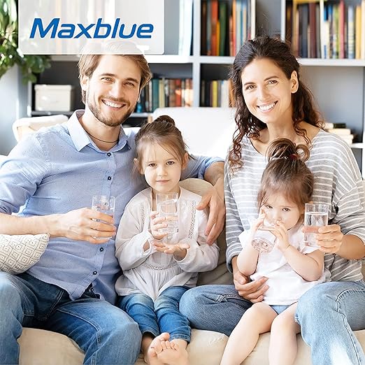 Maxblue U8-ST Under Sink Water Filter, 2 Years High Capacity, Reduces Lead, Chlorine, Heavy Metals, Bad Taste & Odor, Under Sink Water Filtration System, USA Tech