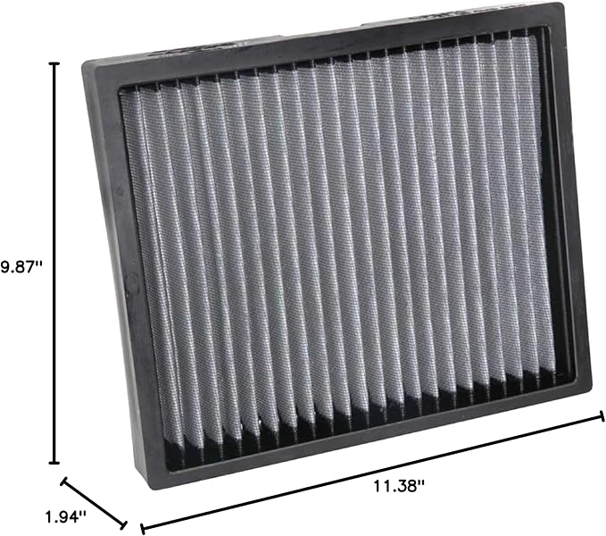 K&N LIFETIME Cabin Air Filter: Premium, Washable, Clean Air for your Cabin: Compatible with 2014-2025 Acura/Buick/Chervolet/Cadillac:(See Product Description for Select Models), VF2071(Pack of 12)