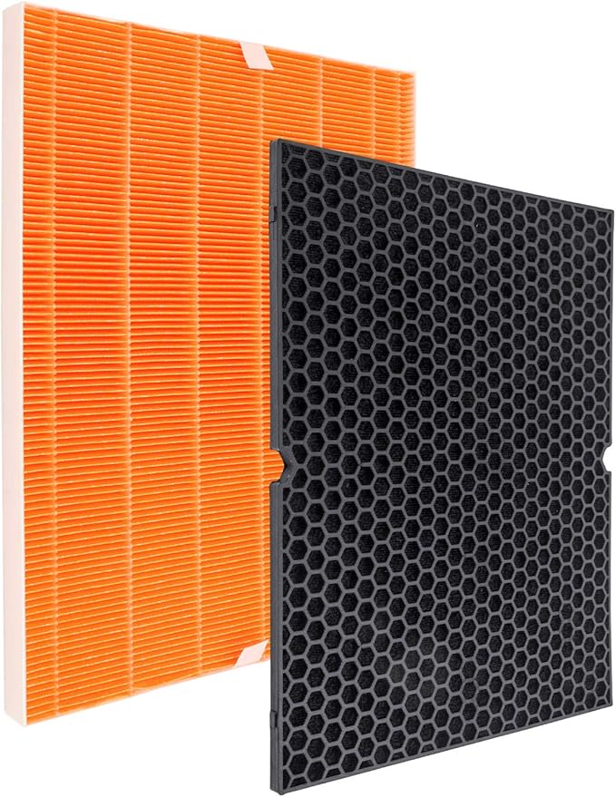 Flintar 116131 Replacement Filter I, Compatible with Winix C555 Air Purifier, H13 Grade Filtration and Washable Advanced Carbon Filter, 1-Pack
