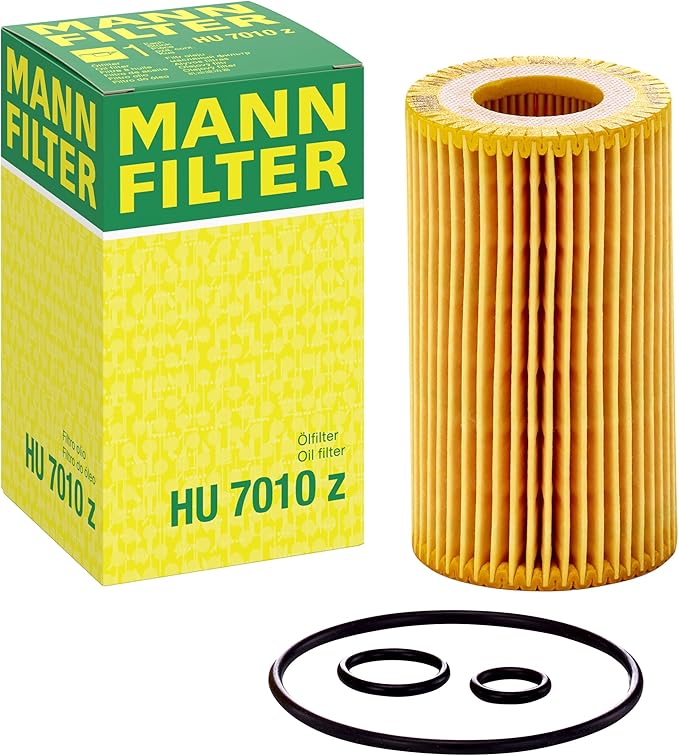 Mann Filter HU 7010 z Cartridge Oil Filter Replacement Compatible With Mercedes-Benz Sprinter 2500, Sprinter 3500, Sprinter 3500XD