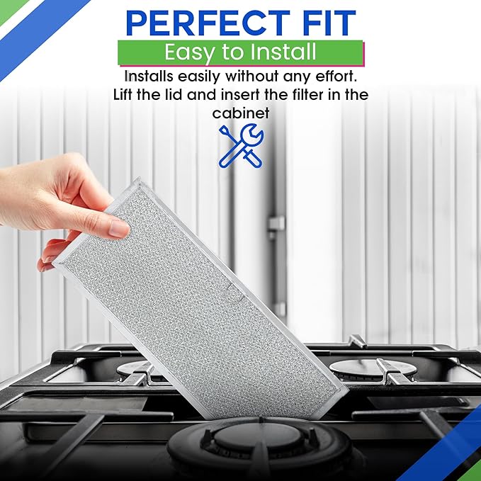 Bagean Downdraft Stovetop Filter Replacement 15.60” x 6.40” - 71002111 Fits Jenn Air Downdraft Grease Filter - Range Oven Filters for Jennair Vent Protects the Stove Fan & Filters the Air (1-Pack)