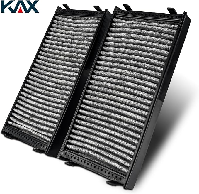 KAX Cabin Air Filter with Activated Carbon, CF10936 Replacement for BMW X5 2007 2008 2009 2010 2011 2012 2013 2014 2015 2016 2017 2018 2019, X6 2008-2019, Passenger Compartment Air Filter