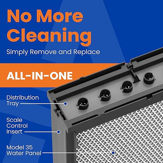 AprilAire H635EZ1 Humidifier Filter/Water Panel Assembly Replacement Kit for AprilAire Whole-House Humidifier Models: 600, 600A, and 600M