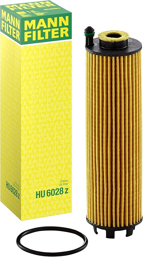 Mann Filter HU 6028 z Cartridge Oil Filter Replacement Compatible With Mercedes-Benz AMG GT 43, AMG GT 53, CLS450, CLS53 AMG, E450, E53 AMG, GLE450, GLE53 AMG, GLS450, S500, S580e