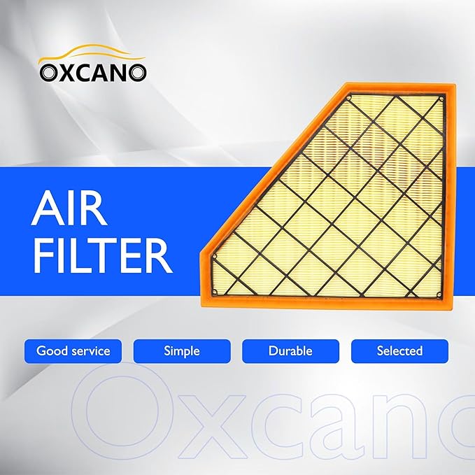 CA11494 Front Engine Air Filter Compatible with Cadillac ATS 2013 2014 2015 2016 2017 2018 2019, CTS 2014 2015 2016 2017 2018 2019, Chevrolet Camaro 2016 2017 2018 2019 2020 2021 2022-2024