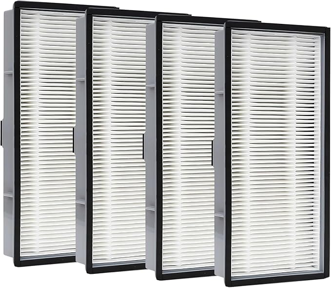 Nispira A/D/H HAP9423 HAP9243, HAP9415 Replacement Filters For Filtrete FAP-TT-ADH, Holmes Honeywell HPA060(BWM) Air Purifier. 4 Packs