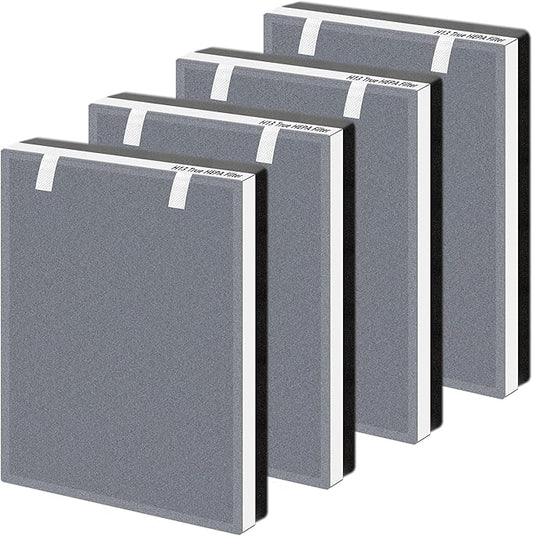 Vital 100 Replacement Filter for LEVOIT Vital 100 Air Purifier, Funmit 3-in-1 High-Efficiency Activated Carbon Filter, Compared to Part # Vital 100-RF, 4 Pack
