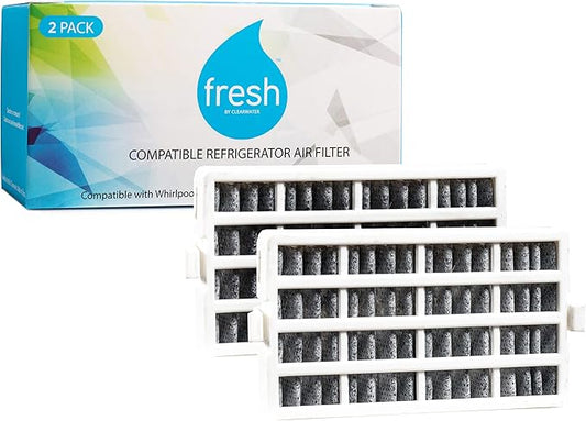 Mist Fresh W10311524 Fridge Air Filter Replacement for Whirlpool FreshFlow Refrigerator, Fits AIR1, Maytag, KitchenAid, and Jenn-Air, 2 Pack