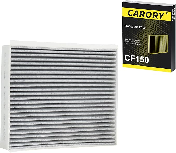 Cabin Air Filter w/Activated Carbon for Ford F-150 2015–2025, Expedition 2018–2024, F-150 Lightning 2022–2024, Super Duty F-250/F-350/F-450/F-550,Lincoln Navigator 2018–2024, and More