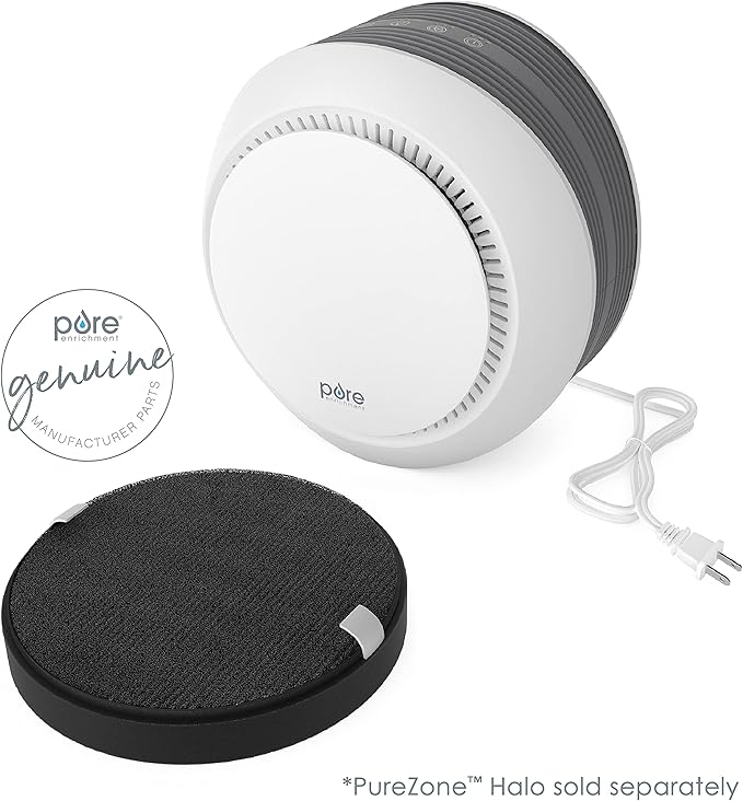 Pure Enrichment® Genuine 2-in-1 True HEPA Replacement Filter for The PureZone™ Halo Air Purifier (PEAIRDSK)