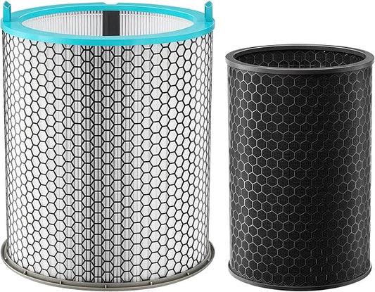HJ10 Hushjet Purifier Replacement Filter Compatible with Dyson Hushjet Air Purifier,H13 True HEPA & Activated Carbon HushJet Filter for Home Large Room,Air Filter for Hushjet Purifier Compact