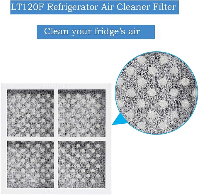 5 Pack LT120F Refrigerator Air Filter for LG LFX31945ST Kenmore Elite Replace LFX31925ST LFX31925SW LFX31925SB LFX25991ST LFX31945ST LFX329345ST LFX33975ST LFX29927ST ADQ73214404