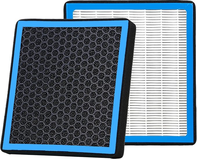 CF12820 Cabin Air Filter With Activated Carbon For 2021-2024 Kia K5 EV6 Niro Sorento Sportage, Hyundai Elantra Elantra N Ioniq 5 Ioniq 6 Santa Cruz Santa Fe Sonata Kona, GV60 2020 2021 2022 2023 2024