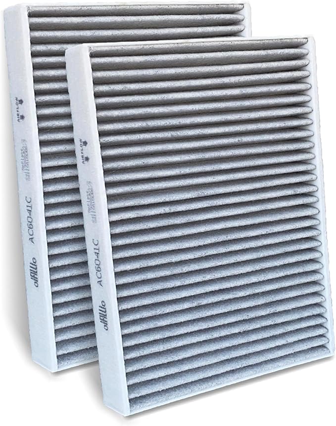OIFILLIO Cabin Air Filter for BMW X5 X7 X6 (2019-2025), 530i 540i 530e M5 M550i (2017-2023), 740i 750i (2016-2022) with Activated Carbon, Replaces OE 64119366401 64115a1bdb6 (2PCS)