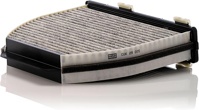 Mann Filter CUK 29 005 Automotive Cabin Air Filter with Activated Carbon, Car & Truck Passenger Compartment OEM Filter Replacement for Mercedes Benz: E350, C300, C250 and more