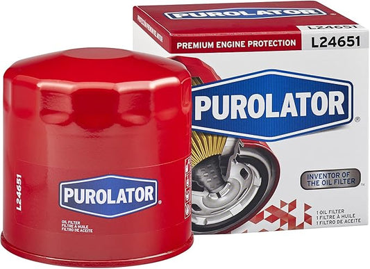 Purolator L24651 Premium Engine Protection Spin On Oil Filter Compatible With Ford F-150, F-250 Super Duty, Expedition, Explorer, Mustang, E-350 Super Duty, F-350 Super Duty and Escape
