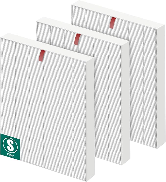 C545 Replacement Filter S for Winix c545 Air Purifier, Replace 1712-0096-00 2522-0058-00, 3-Pack Filters by APPLIANCEMATES