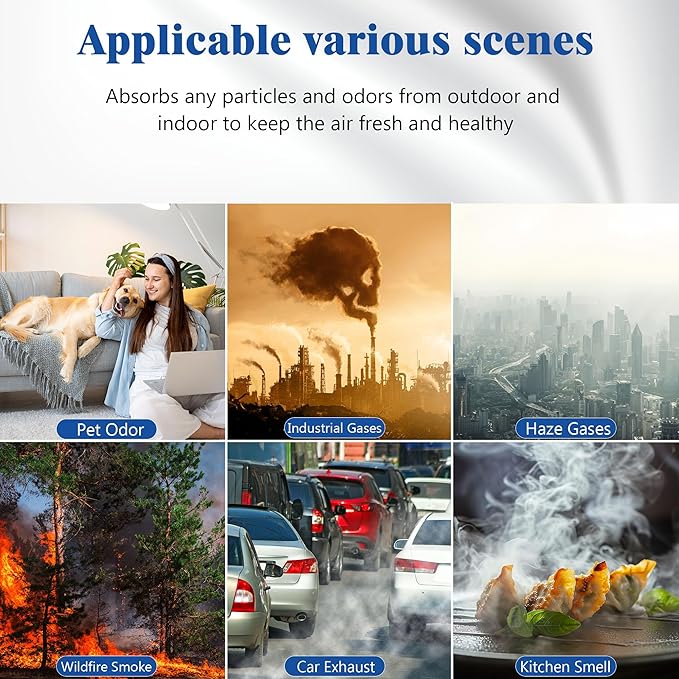 3 Packs Replacement Filter Compatible with Air Genius/AirGenius 3 5 6 Series HFD300, HFD310, HFD314, HFD320, HD320, HFD323-TGT, HFD324, HFD360B Air Purifi-ers, Upgraded Version
