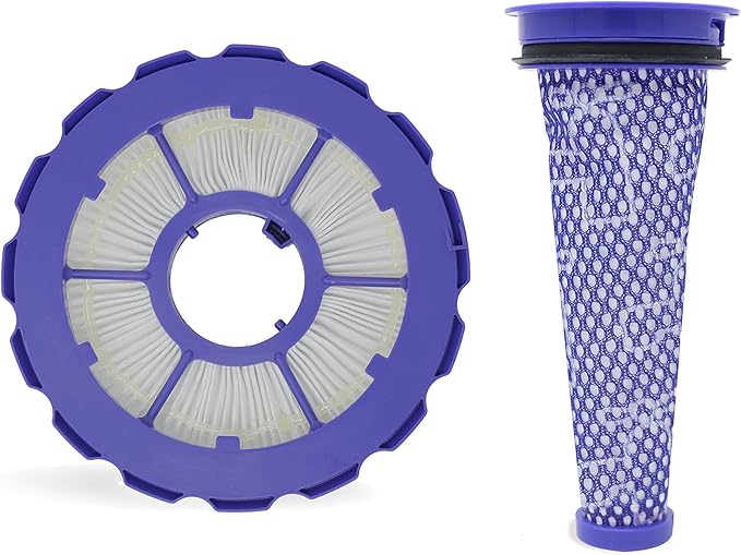Fette Filter- HEPA Post-Motor Filter & Pre-Motor Filter Compatible with Dyson DC50. Compatible with Dyson Animal and Multi Floor. Compare to Part # 965081-01 & 965080-02 - Combo Pack