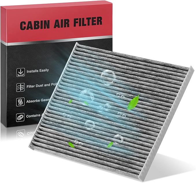 BDFHYK Cabin Air Filter with Activated Carbon CF11776 Compatible with Nissan Maxima 2016-2023, Murano 2015-2023, Pathfinder 2013-2020, Altima 2013-2018, Compatible with INFINITI QX60 14-20, JX35