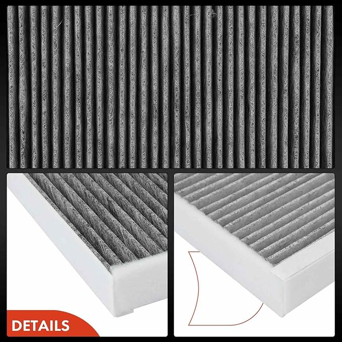 A-Premium Cabin Air Filter with Activated Carbon Compatible with Volvo XC60, XC90, S60, S80, V60, V70, XC70, V60 Cross Country & Land Rover Range Rover Evoque, Discovery Sport, LR2 & Jaguar E-Pace