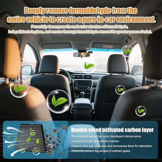 PC99247C Cabin Air Filter| Fits 2010-05 Bentley Continental, 2006-04 Volkswagen Phaeton,GT GTC Flying Spur set 2 pcs