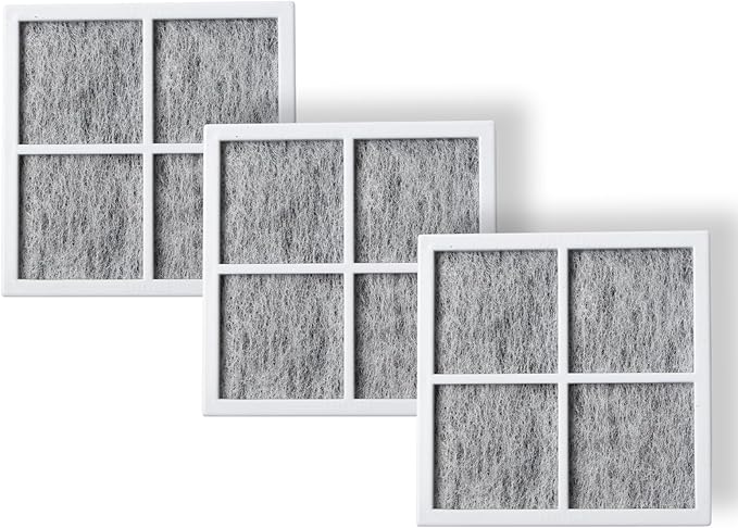3PCS Refrigerator Air Filter Replacement Compatible with LG Refrigerator Models LFXS28596S LFXS26973S LRFXC2416S LRMDS3006D LRFXC2406D