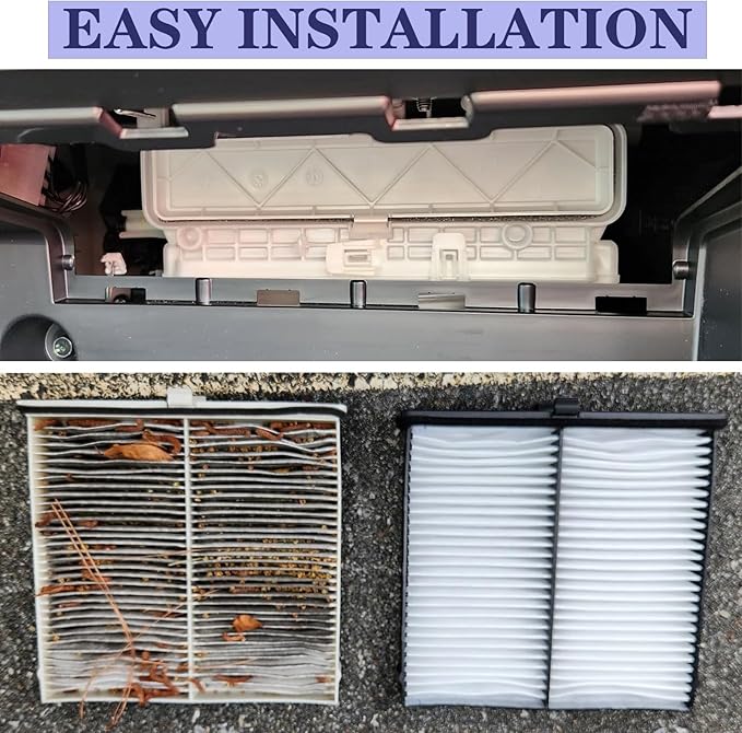 GF61 Cabin air filter for Mazda 3 2019 2020 2021 2022 2023 2024 2025, Mazda CX-30 2020 2021 2022 2023 2024 25, Mazda CX-50 2023 2024 25, Mazda 3 Sport 2019-2024,Replace BDTS61J6X,BDGF-61-J6X,MP111BDGF