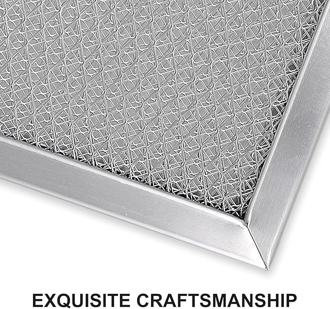 BPS1FA36 Aluminum Range Hood Filter 11-3/4" X 17-1/4" X 3/8" Compatible With B-roan Range Hood Filter 36" WS1 & QS1 & WS2 Series and Sears 5260-36" Series by AMI PARTS (2 Packs)