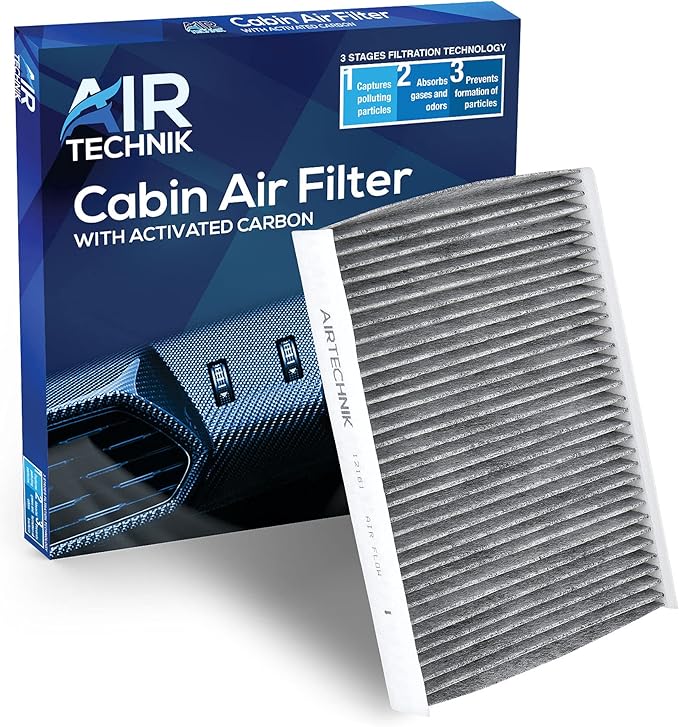 AirTechnik CF12161 Cabin Air Filter w/Activated Carbon | Fits Kia Sorento 2016-2020 - 97134-C6900